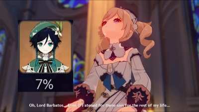 Barbara Gigachad Abyss Usage Rate Meme