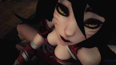 Yasuo and Ahri reunite after the events of the Ruined King ( Glory_to_God )