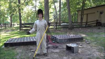 Battery bank weld