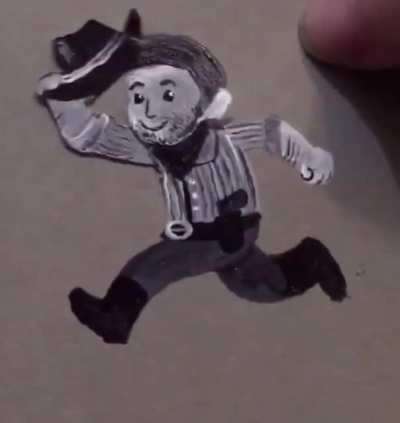This little Arthur I made is giving you the biggest “howdy mister!”