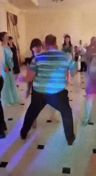 He's a dancing machine