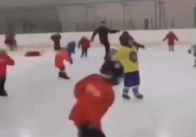 Stability training for ice skating kids
