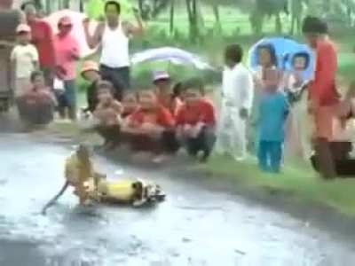 peruano en moto