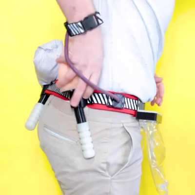 For fun I build out fake product idea, so I built the Pandemic Prevention Utility Belt based on the CDC guidelines.