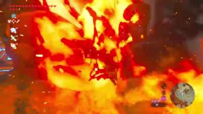 Fireworks in BotW