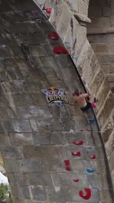 First to the top wins / @redbulluk on tiktok