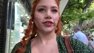 Bukkake walk