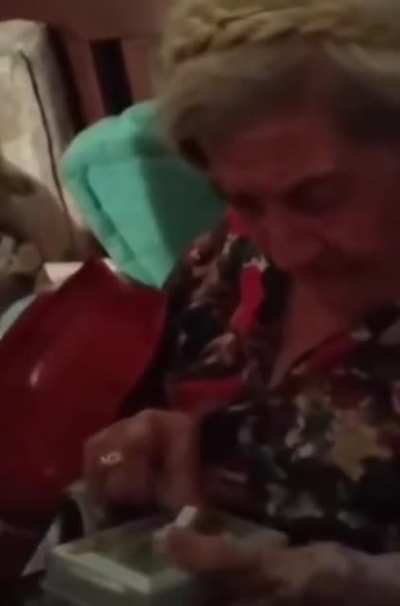 Poor granny