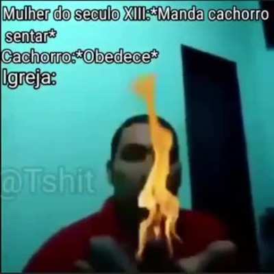 O fogo ai o
