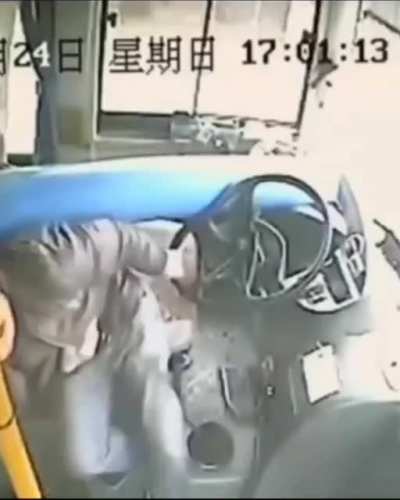 This driver cheating death