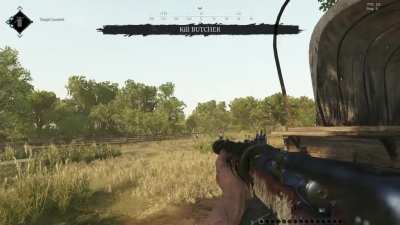 Excuse the bad aim, was trying to practice with the Avto in training when I hit the butcher while trying to kill a grunt :D