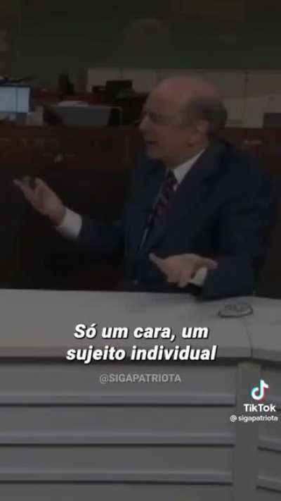 Ex-inimigos no teatrinho da política, mas falavam muitas verdades...