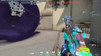 Reminder: The bomb radius is the exact same as your footstep radius on the minimap. (Bonus: clearly the intended usage of the new fan skin)