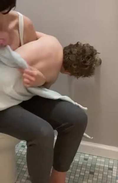 Toddler + Toilet Paper