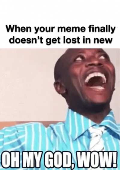 This won’t make it out of new