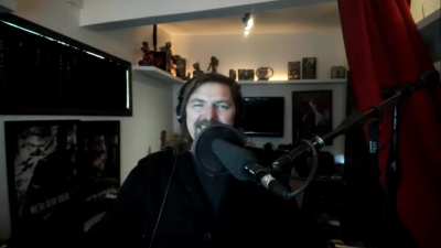 Robin Atkin Downes (Medic VA) saying Medic gaming in Medic's voice