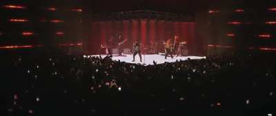 Throwback to Kendrick's surprise appearance during The Weeknd's performance of Sidewalks in LA