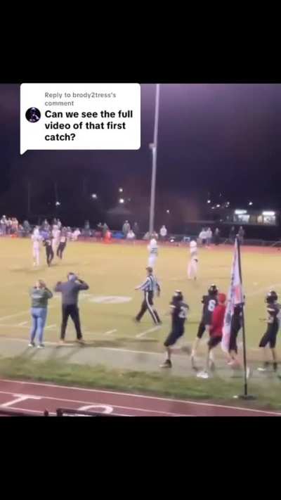 This might be one of the greatest catches ever in a football game
