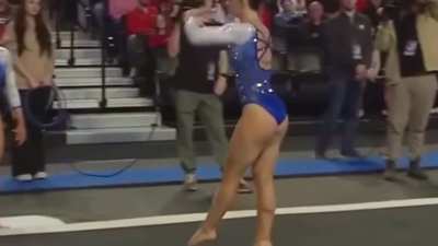 Makenzie Wilson: University of Kentucky gymnastics💙🤍🐱🤸🏼‍♀️
