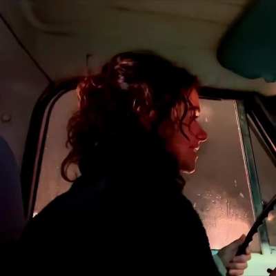 Tatiana in Brendan Hines' 'Sleep in Lightning' Music Video