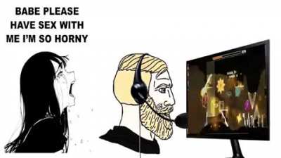 no sex its gaming time now
