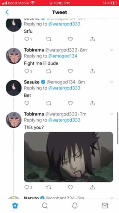 NARUTO AND TOBIRAMA WANTED SMOKE🥱