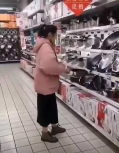 Getting a pan