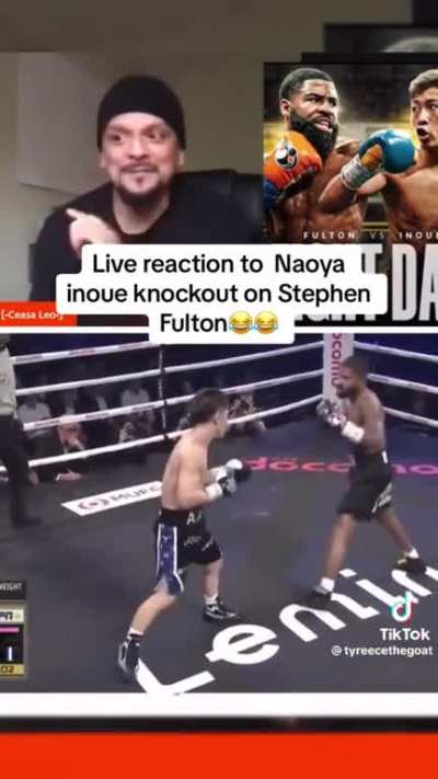 Naoya Inoue knocks out Fulton minutes after fan calls him a 
