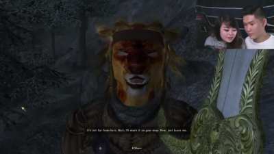 Khajiit hates his life- Jeannie laughs- flashback 2017