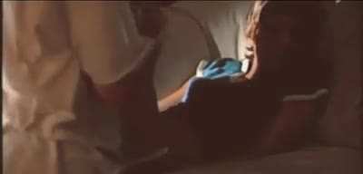 What a whore! While her bf is in the bedroom.. she just sits there and let’s his friend fold her in half and fuck her on the sofa.