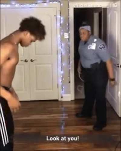 Let the boy dance!