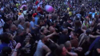 Wife and Son first time witnessing Dad performing live