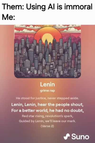 Lenin, the people's champ