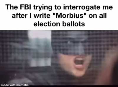 Simply doing my part as a fellow Morbiushead