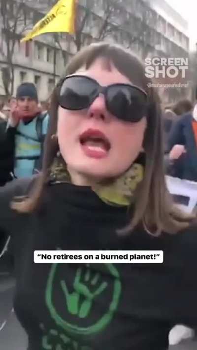 The French know how to protest