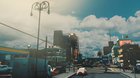 Main road of an imaginary Malaysian small town