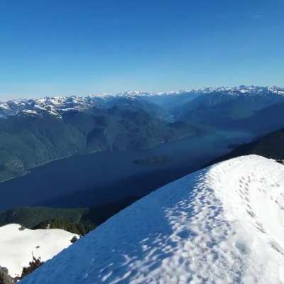 Climbed Golden Ears today. What a view.