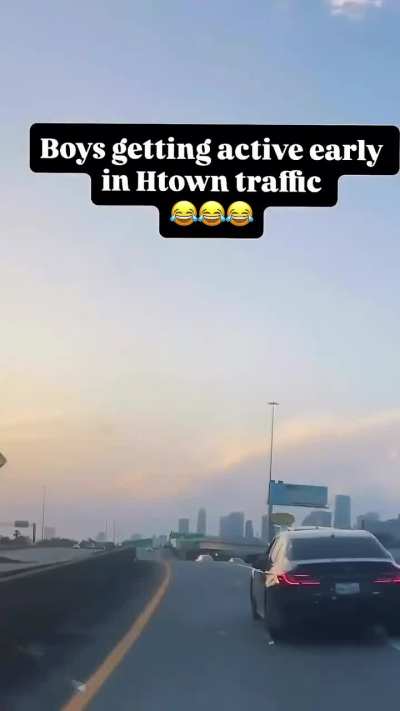 Early morning road rage