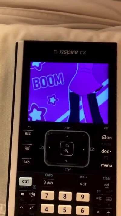 Reggie’s room on a graphing calculator