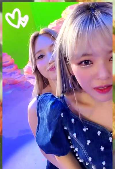 Jeongyeon and Mina