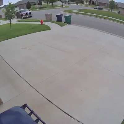 That's a nice mailbox...be a shame if someone SMASHED INTO IT!