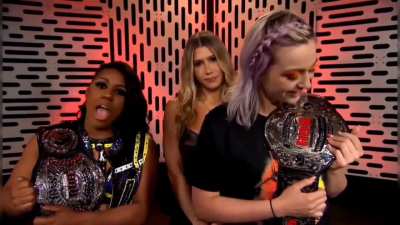 Athena & Billie have a message for Queen Aminata! (ROH - 5/23/24)
