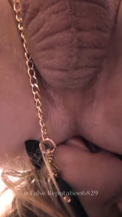 Master ordered me to eat his ass, and I wouldn't dare disobey