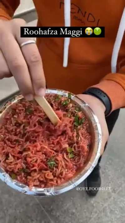 [We live in a society] RoohAfza Maggie!!!