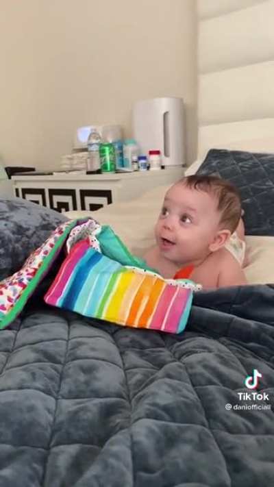 That is a happy baby