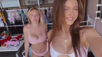 Lola Sigal (@lolasigal) and India Good (@indiagood)