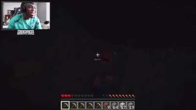 JJ dying in Minecraft lmao😂