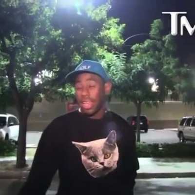 Fan interrogates Tyler for having milkshake with beiber