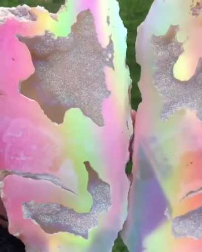 Aura agatized coral