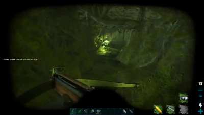 who said ark isn't a horror game (please excuse my manly scream)